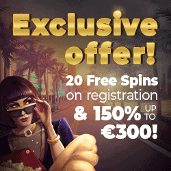 20 Exclusive Free Spins Bonus 