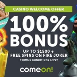 ComeOn No Deposit Bonus