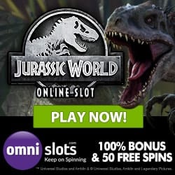 Omni Slots Casino - 50 free spins and 100% up to €300 welcome bonus