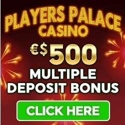 Players Palace Casino | €500 free credits and 100 free spins | Review