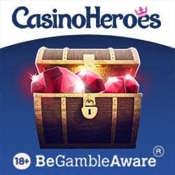 Casino Heroes | €1300 bonus + 200 FS or 900 free spins | Review