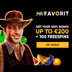 Get 100% match bonus and 200 EUR extra!