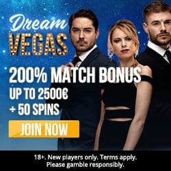 Is Dream Vegas Casino legit? Get €7000 bonus + 120 free spins!