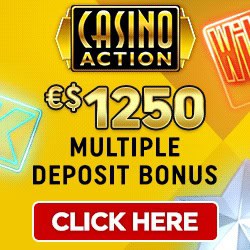 Casino Action [register & login] €1250 bonus + 50 free spins slots