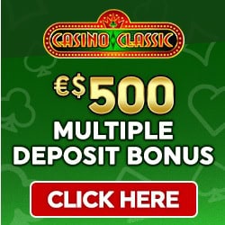 Casino Classic [register & login] $/€500 bonus + 100 free play spins