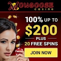 Mongoose 30 free spins no deposit bonus code 