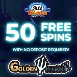 All Slots Casino 50 FS NDB banner 250x250