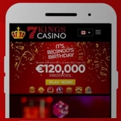 7Kings Casino mobile banner