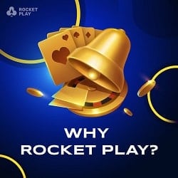 RocketPlay Casino FAQ banner