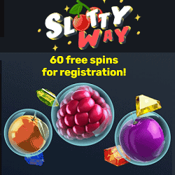 SlottyWay Casino promo 250x250