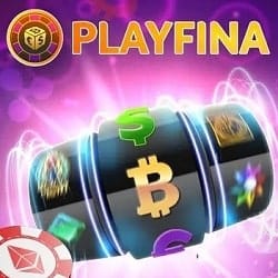 Playfina Casino Logo Banner