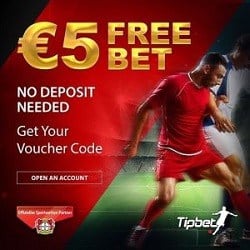 €5 free bet