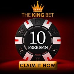 The King Bet Casino banner 250x250