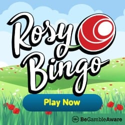 Rosy Bingo UK Casino: 65 free spins and £30 free play bonus