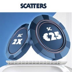 Scatters Casino [register & login] €25 free bonus no wagering