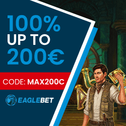 Eaglebet 20 free spins bonus - no deposit required!