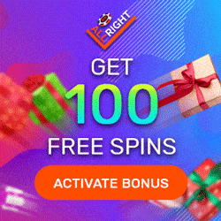 100 exclusive free spins 