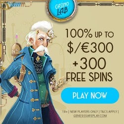 Casino Lab bonus banner 250x250