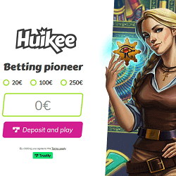 Huikee Casino bonus banner