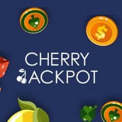 Cherry Jackpot Casino logo banner