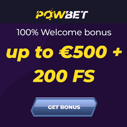 Powbet Casino promo banner