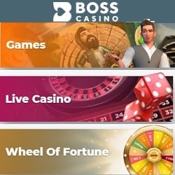 Boss Casino bonus offer 250x250