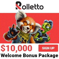 Roletto Casino bonus banner