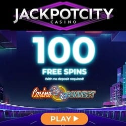 JackpotCity 100 FS bonus banner