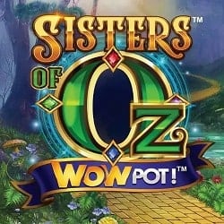 Sisters of Oz Jackpot bonus slot banner