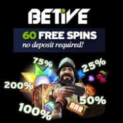 Betive Casino free spins