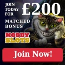 Moby Slots Casino free spins