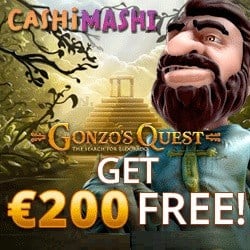 €200 FREE bonus on Book of Dead or Gonzo's Quest