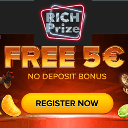 Rich Prize Casino banner (5 EUR)