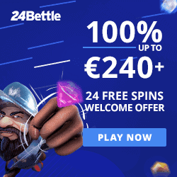 24Bettle Casino banner 24 FS NDB