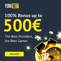 Yonibet Casino banner