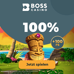 Boss Casino banner promo