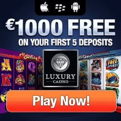 Luxury Casino - €1000 Welcome Bonus and Free Spins - Review