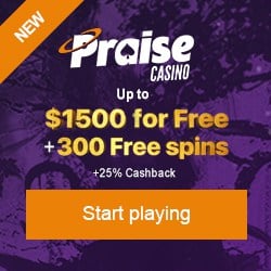 Get $1500 free bonus and 300 free rounds! 