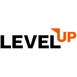 LevelUp Casino banner logo 250x250