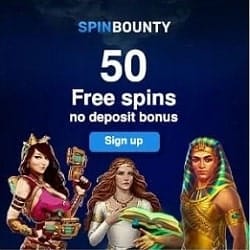 SpinBounty Casino FS banner