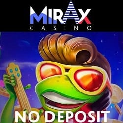 Mirax No Deposit Banner