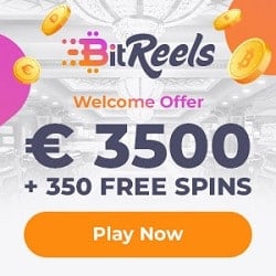 BitReels Casino banner bonus 250x250