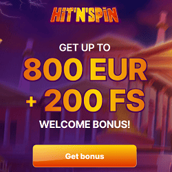 HitnSpin Casino bonus banner