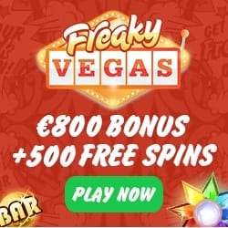 Freaky Vegas Casino banner 250x250