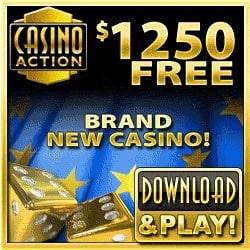 Casino Action - 50 free spins and 325% up to $/€1000 free play bonus