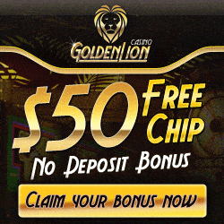 Golden Lion Casino banner 250x250