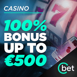 Cbet Casino & Sports 100 free spins and 500 EUR bonus