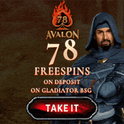 Avalon78.com 78 gratis spins + 100% bonus + €200 free