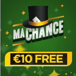 MaChance Casino 10 EUR bonus banner