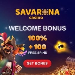 Savarona Casino bonus banner